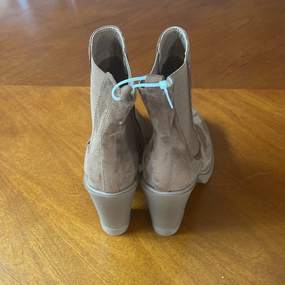 Nine west ream high-heeled Chelsea boots size 10 brown - Picture 4 of 5